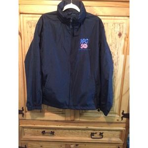 National Police Challenge 50 Black Embroidered  Windbreaker Jacket Police Week M